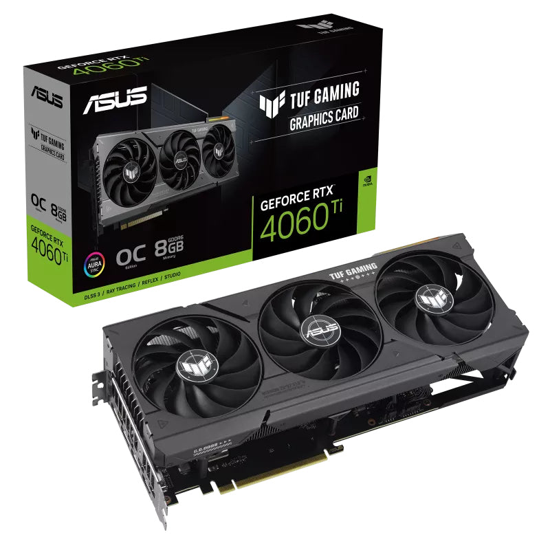 Tarjeta de Video Asus Nvidia Geforce RTX 4060Ti OC TUF