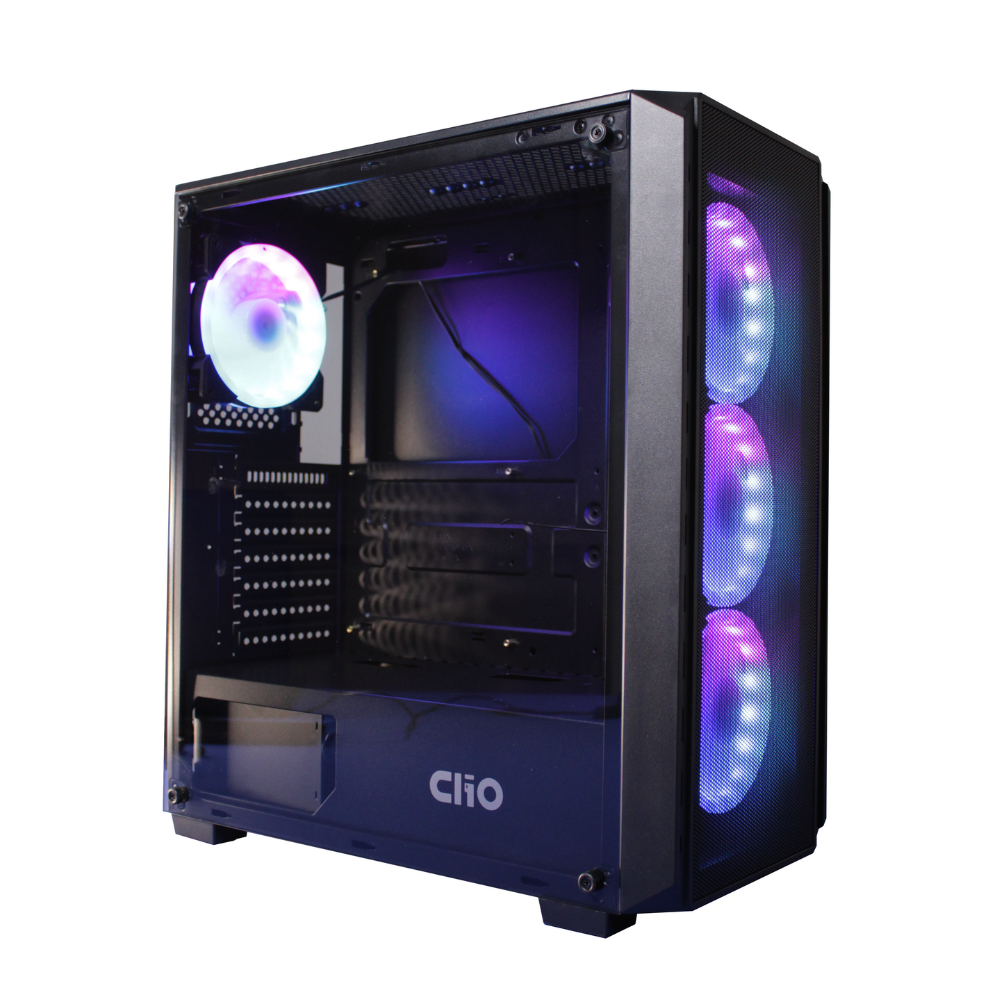 Gabinete CLIO P1 Mesh Mid Tower Negro