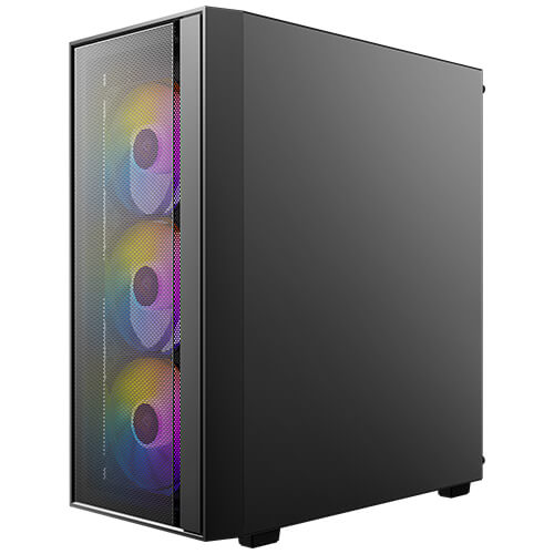 Gabinete Gamer Antec AX65 ARGB Black