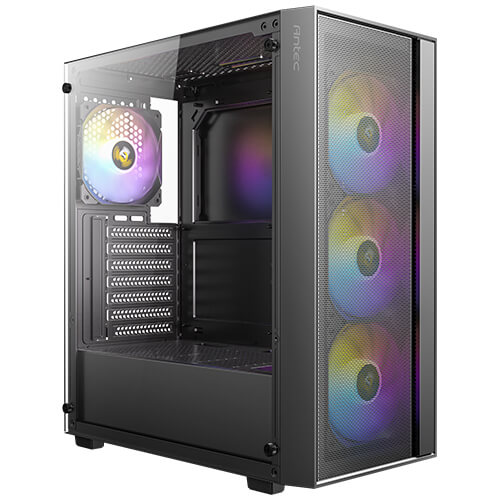Gabinete Gamer Antec AX65 ARGB Black
