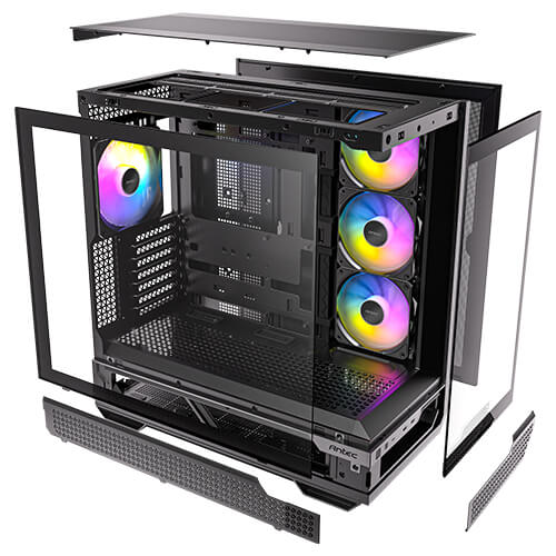 Gabinete Gamer Antec C7 ARGB Black