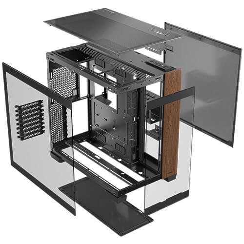 Gabinete Gamer Antec C8 Wood