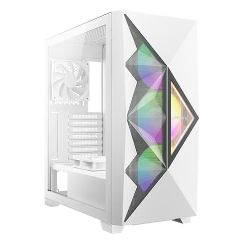Gabinete Gamer Antec DF800 Flux ARGB White