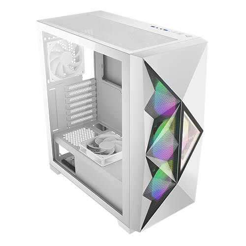 Gabinete Gamer Antec DF800 Flux ARGB White