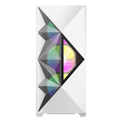 Gabinete Gamer Antec DF800 Flux ARGB White