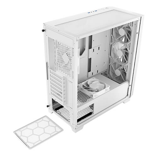 Gabinete Gamer Antec DF800 Flux ARGB White