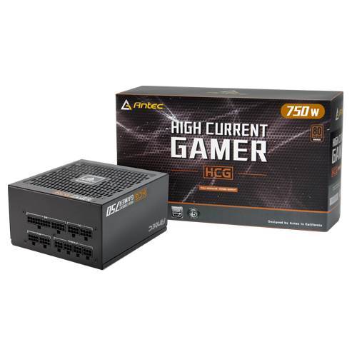 Fuente de Poder Antec HCG 750W (Full Modular, Certificado 80+ Bronce)