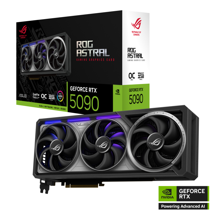 Tarjeta de Video ROG Astral GeForce RTX™ 5090 32GB GDDR7