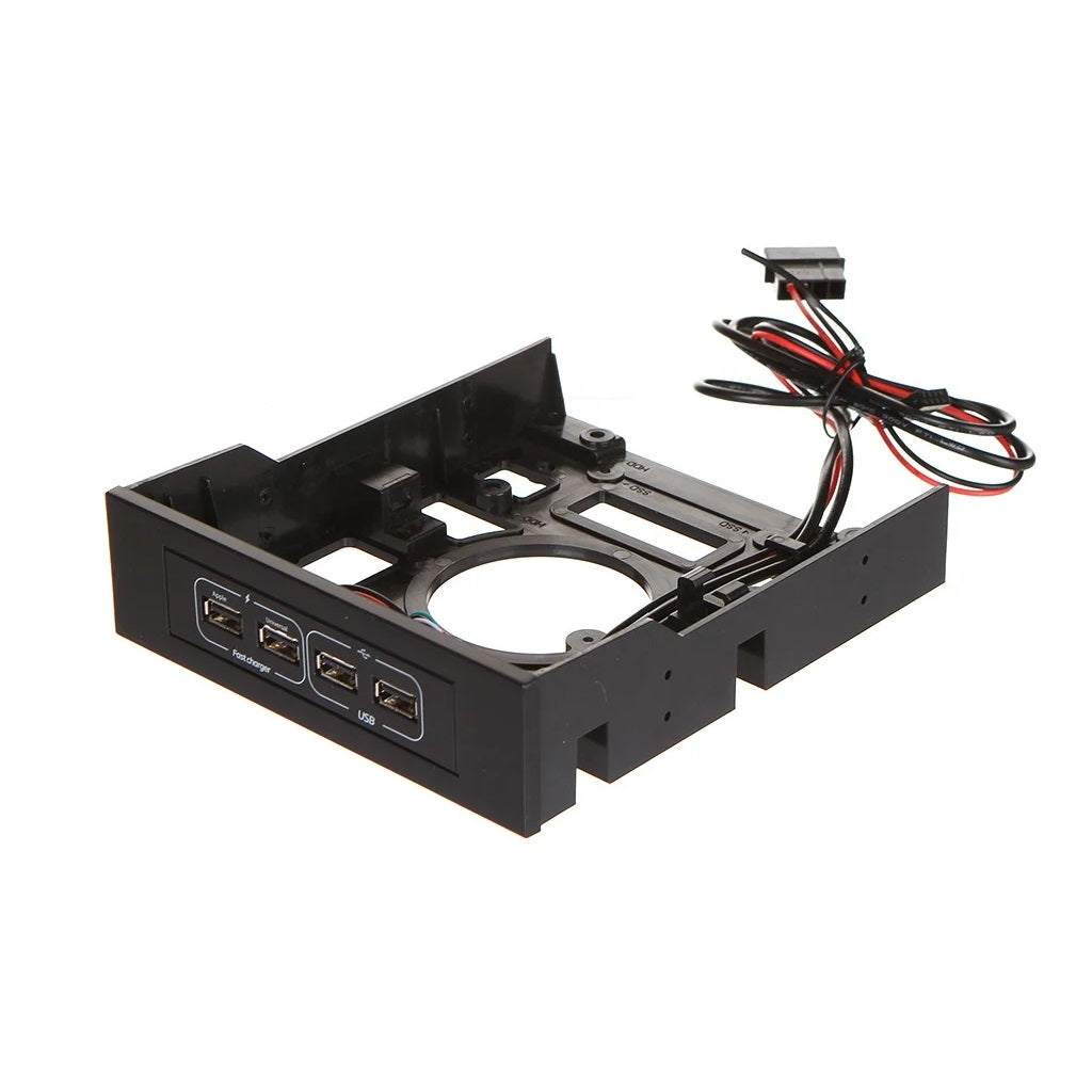 Adaptador de Discos GameMax de HDD 2.5“/SSD a HDD 3.5“ (Panel frontal USB x4)