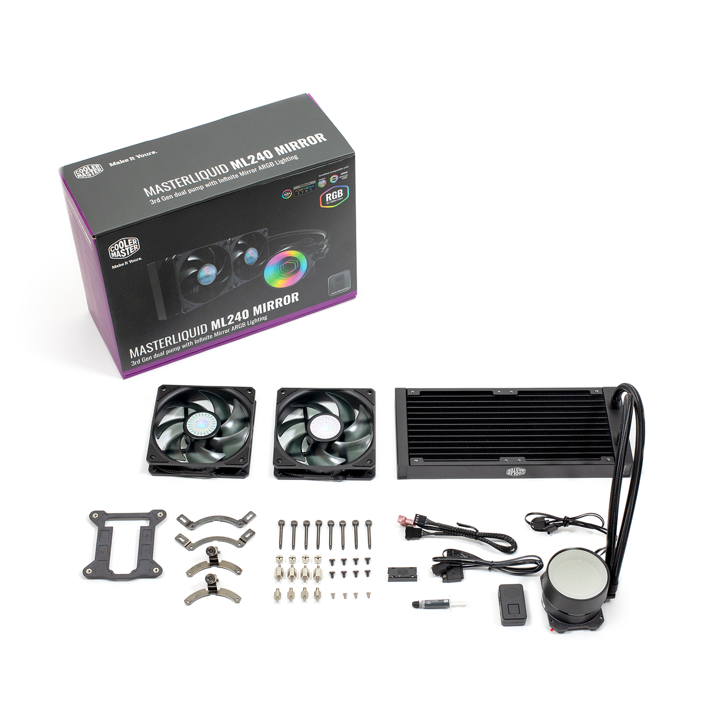 Watercooling Cooler Master ML240 Mirror