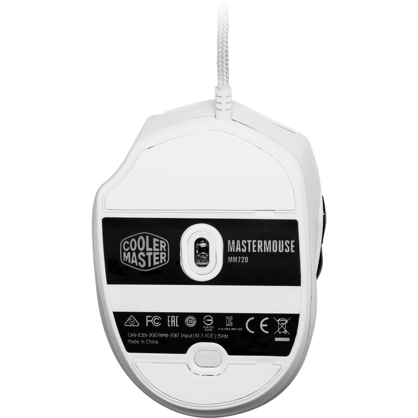 Mouse Gamer Cooler Master MM720 Matte White