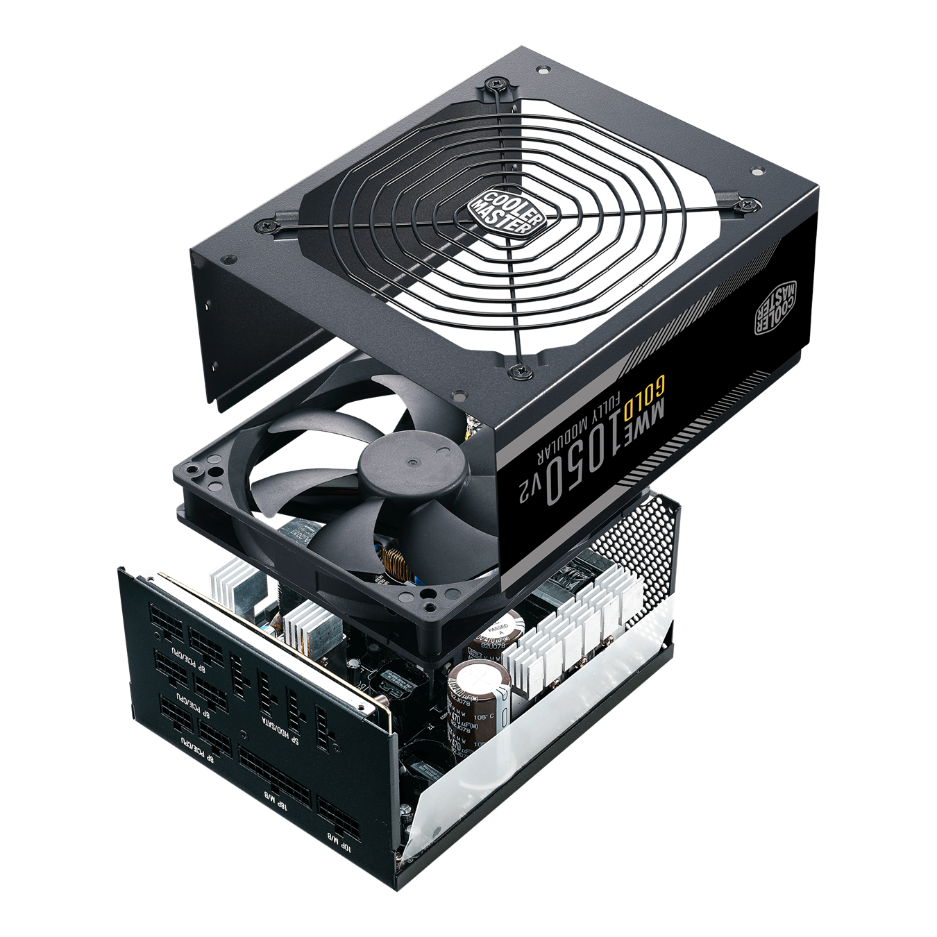 Fuente De Poder Cooler Master MWE Gold 1050W V2