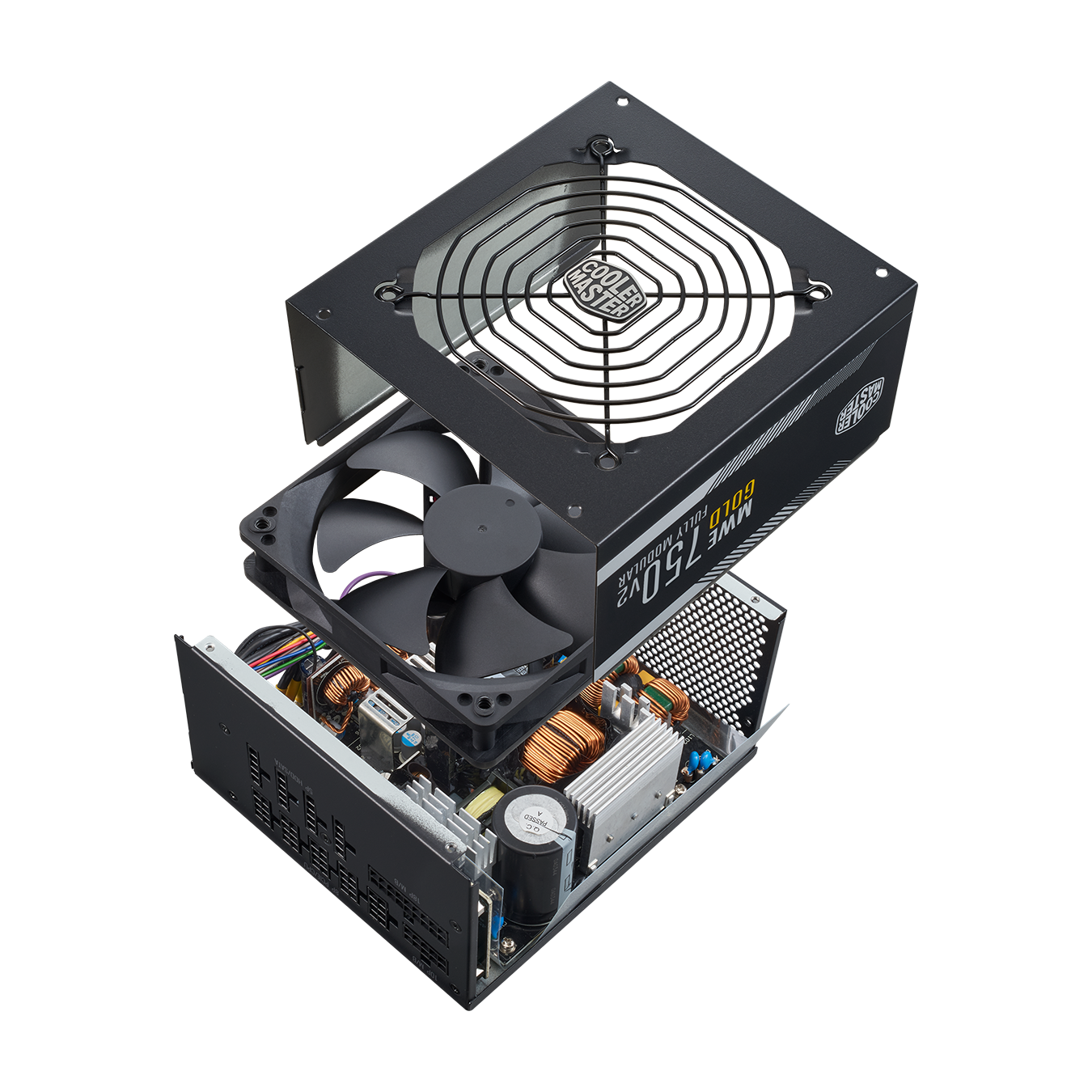 Fuente De Poder Cooler Master MWE Gold 750W V2 ATX 3.0