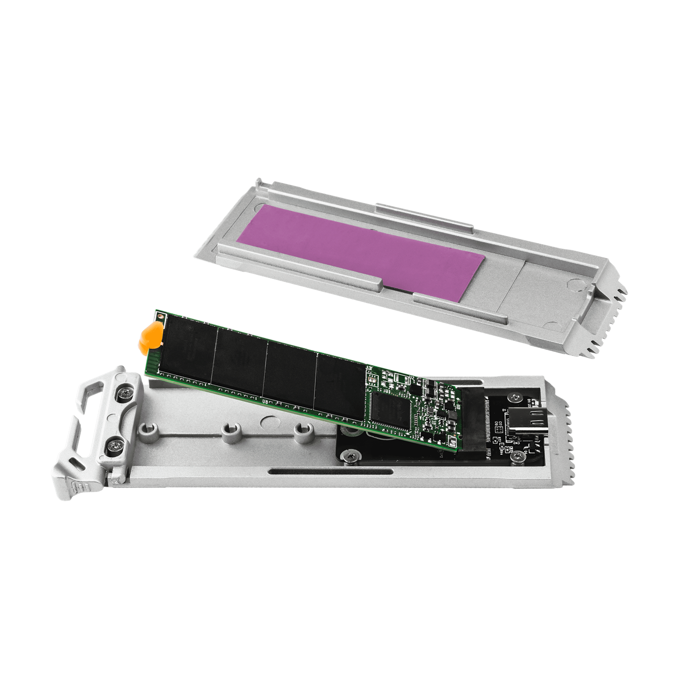 Cooler Master Oracle Air Case De Aluminio Para Ssd Nvme M.2 Pcie