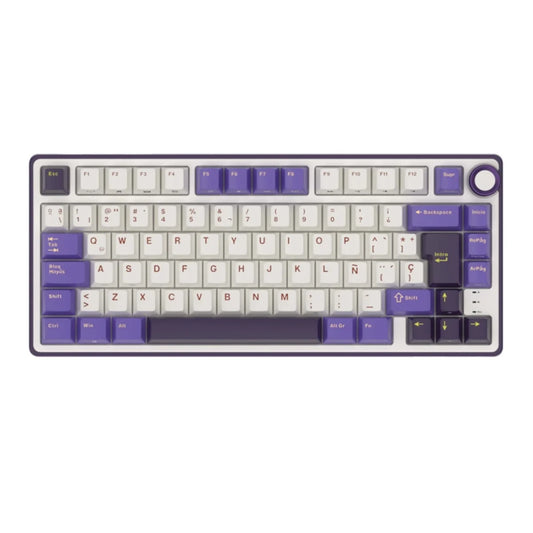 Teclado Mecánico Royal Kludge RK R75 Blackberry Mousse