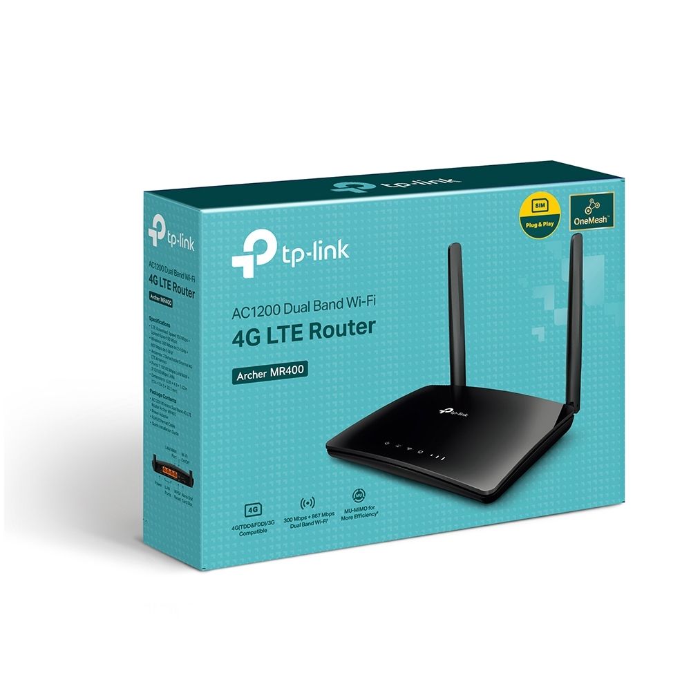 Router 4G LTE Inalámbrico de Doble Banda AC1200 TP-Link