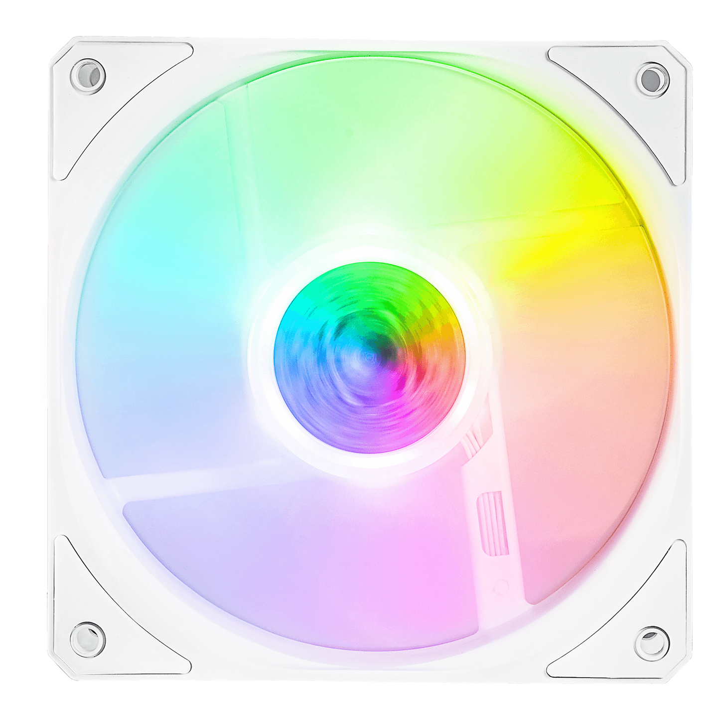 Ventilador Cooler Master Sickleflow 120 ARGB White Edition 3 en 1