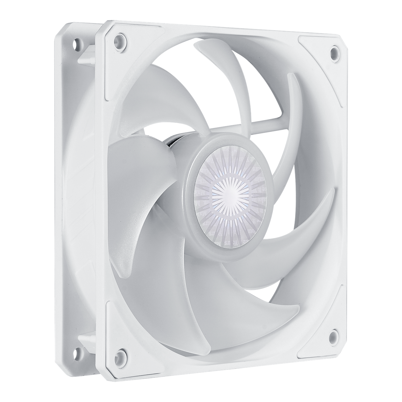 Ventilador Cooler Master Sickleflow 120 ARGB White Edition 3 en 1