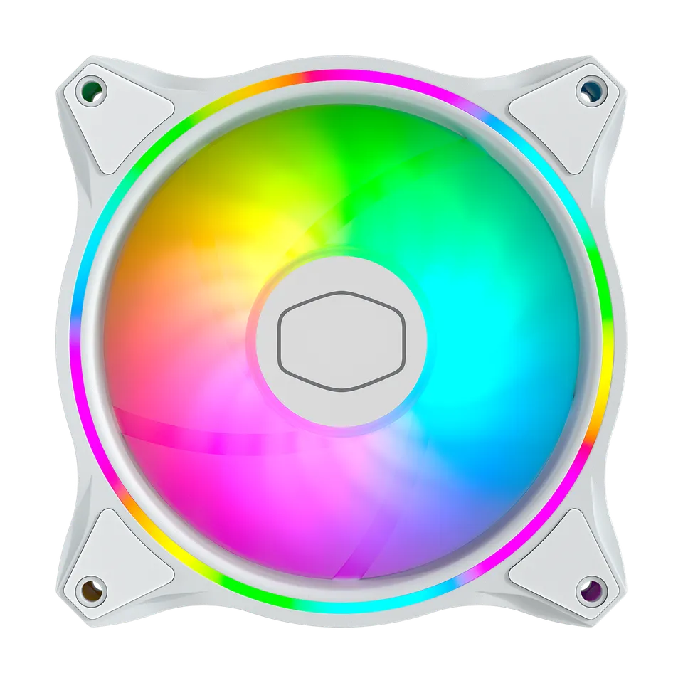 Ventilador Cooler Master MasterFan MF120 Halo 3 in 1 White