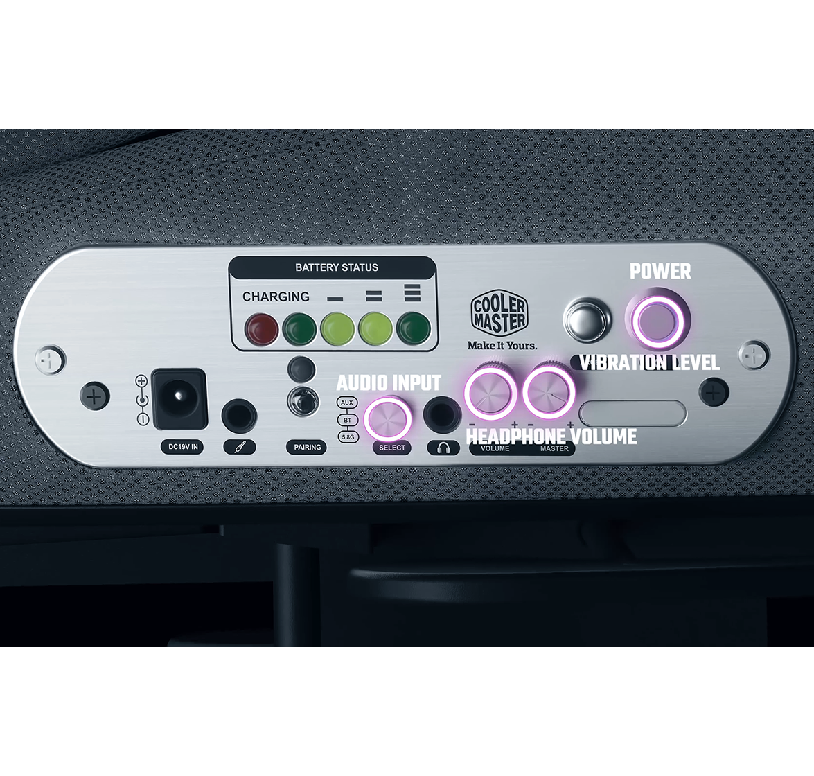 Silla Háptica Inmersiva Cooler Master Synk X