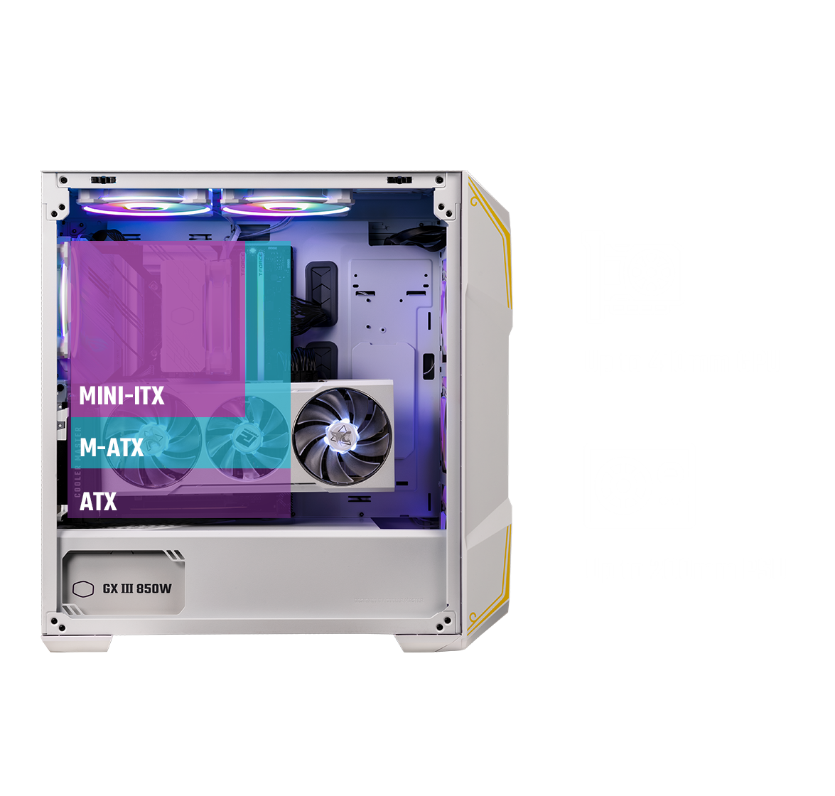 Gabinete Gamer Cooler Master MasterBox TD500 V2 SF6 Chun-Li Edition
