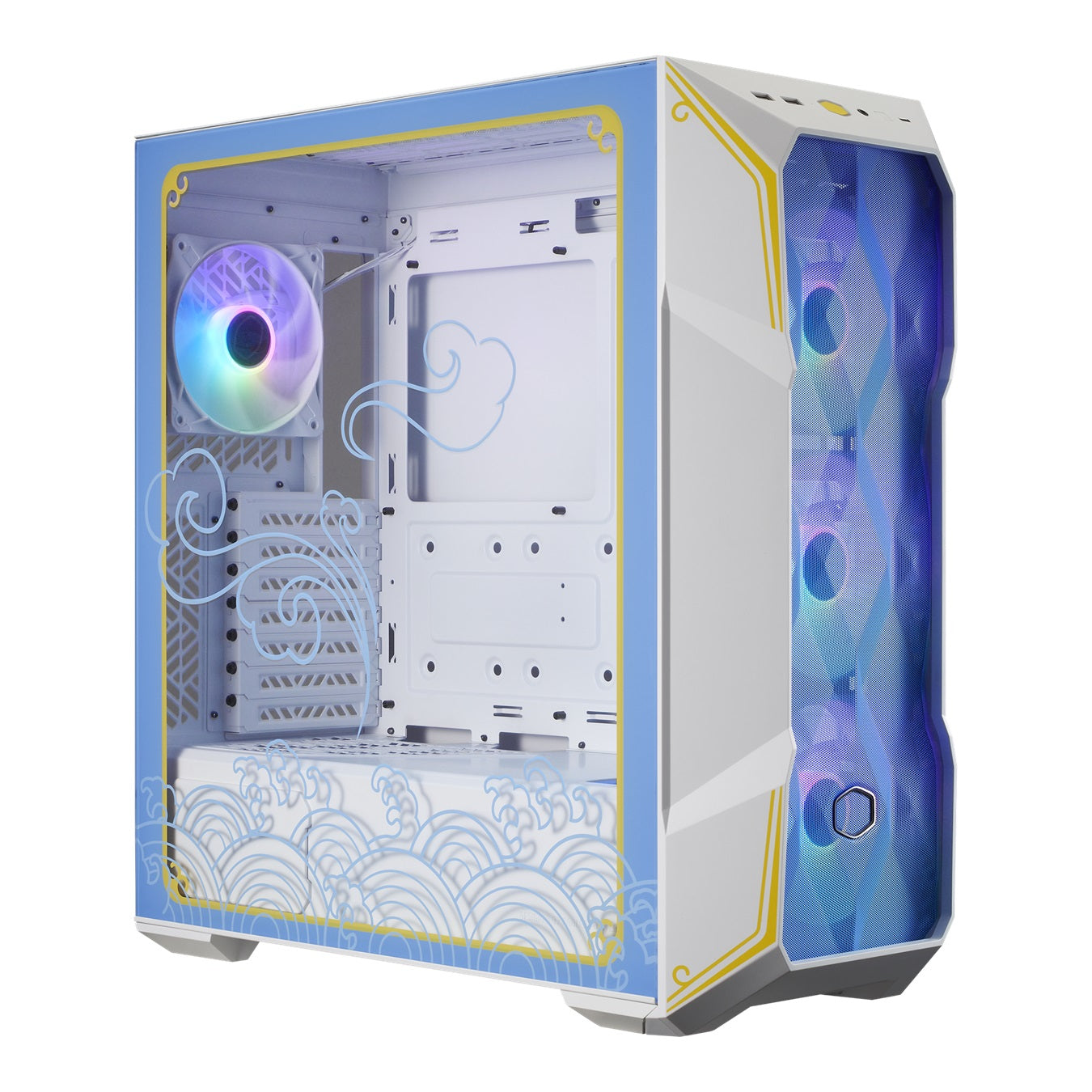 Gabinete Gamer Cooler Master MasterBox TD500 V2 SF6 Chun-Li Edition