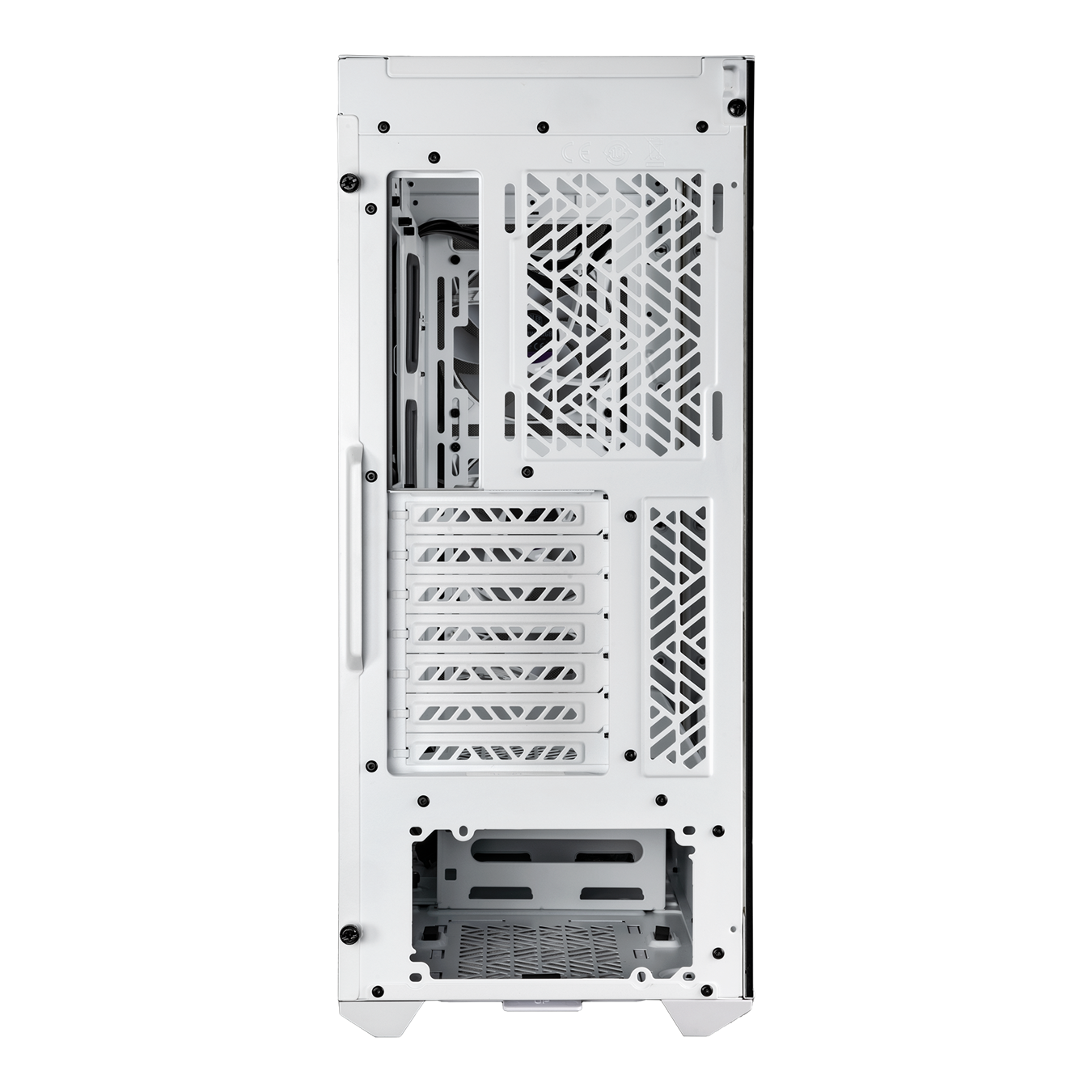Gabinete Gamer Cooler Master MasterBox TD500 White Mesh V2 ARGB