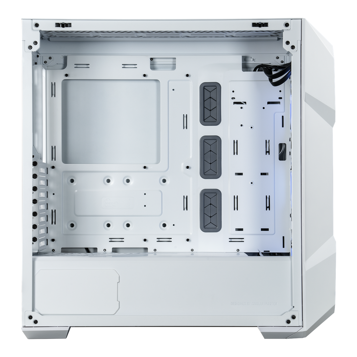 Gabinete Gamer Cooler Master MasterBox TD500 White Mesh V2 ARGB
