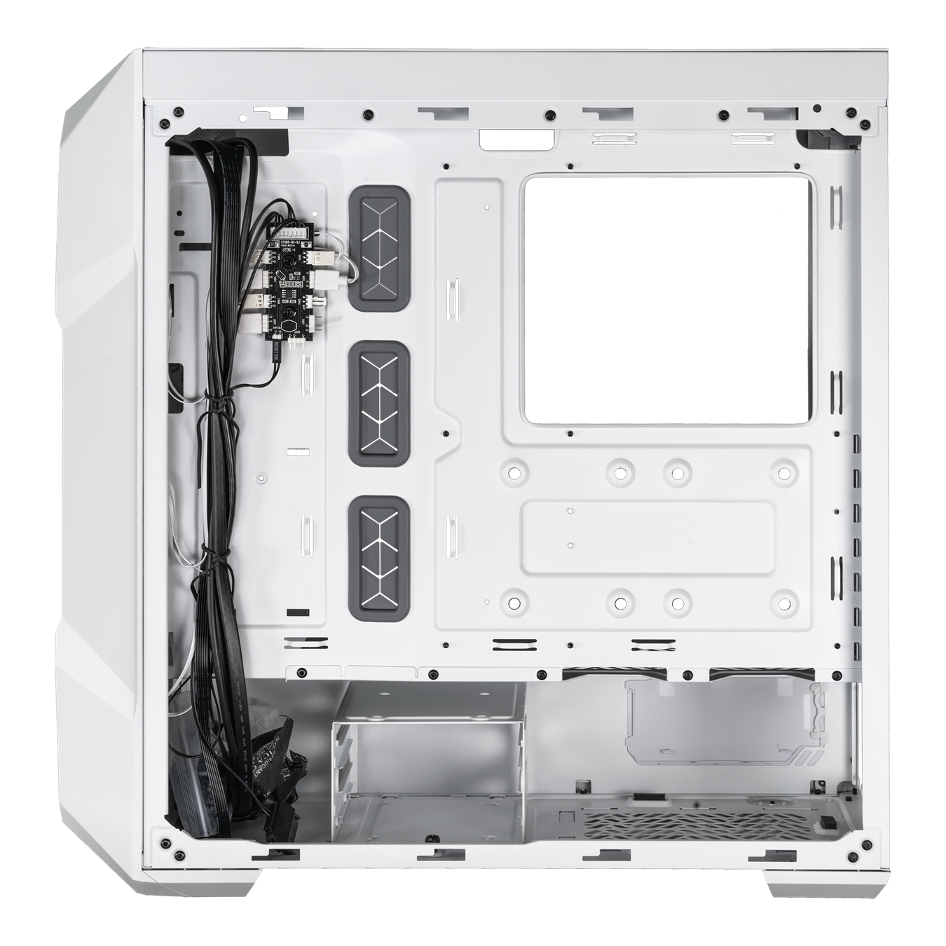 Gabinete Gamer Cooler Master MasterBox TD500 White Mesh V2 ARGB