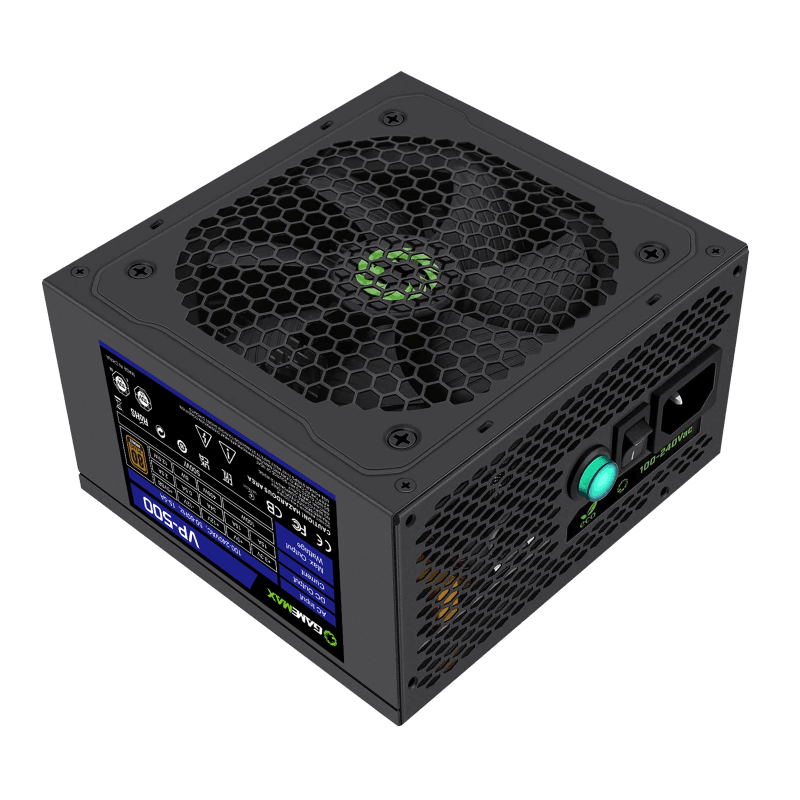 Fuente de Poder Gamemax 500W VP-500 80+ Bronze
