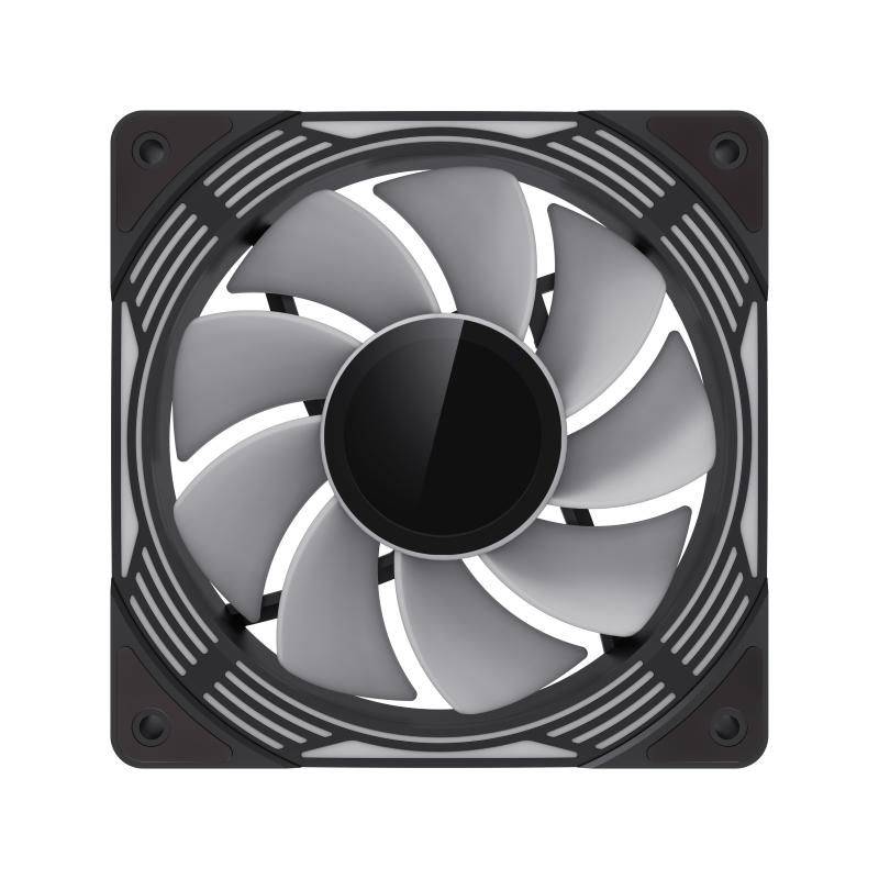 Kit 3 Ventiladores Gamemax KF300R BK