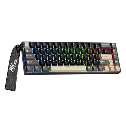 Teclado Royal Kludge RK R68 HE Phantom Mint Switch (Inglés)