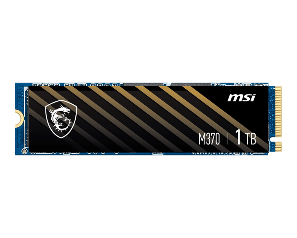 Unidad SSD MSI Spatium M370 1TB NVMe M.2 PCIe 4.0