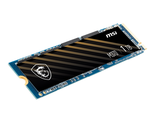 Unidad SSD MSI Spatium M370 1TB NVMe M.2 PCIe 4.0