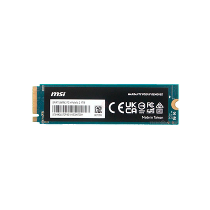 Unidad SSD MSI Spatium M370 1TB NVMe M.2 PCIe 4.0