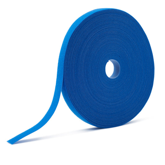 Rollo Velcro Azul Exelink 20mm*25mts
