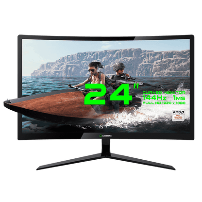 Monitor Gamer GameMax GMX24C144 de 23.6“ Curvo