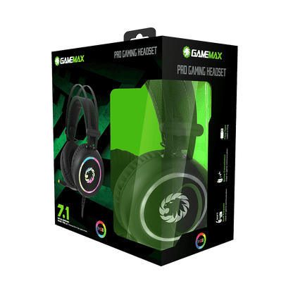 Audifonos Gamer Gamemax Hg3500 7.1 Rgb Usb