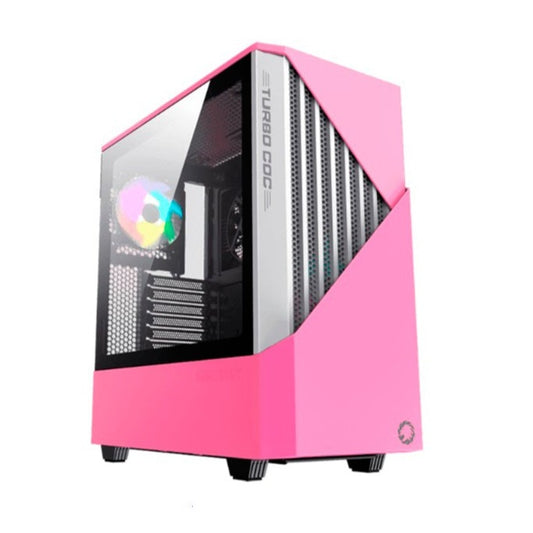 Gabinete Gamer GameMax Contac COC WP (ATX, Vidrio Templado, Sin Fuente)