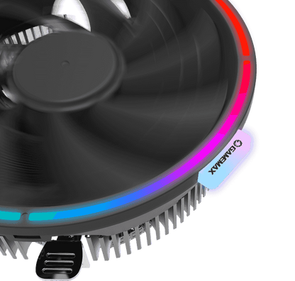 Disipador de aire CPU Gamemax Gamma 200 RGB (120mm, 1800rpm, Intel-AMD)