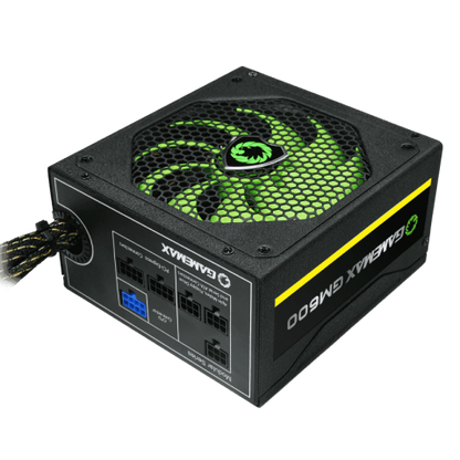 Fuente de Poder GameMax GM-600 de 600W (Semi-Modular, Certificado 80+ Bronce, ATX)