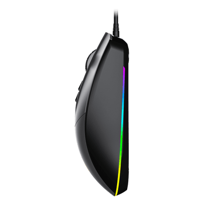 Mouse Gamer GameMax MG3 Grey RGB (Sensor SPCP 199, 6.400dpi, Gris)