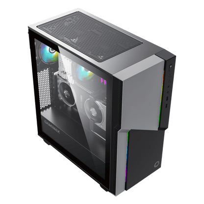 Gabinete Gamer GameMax Ninja COC (ATX, Vidrio Templado, Sin Fuente)