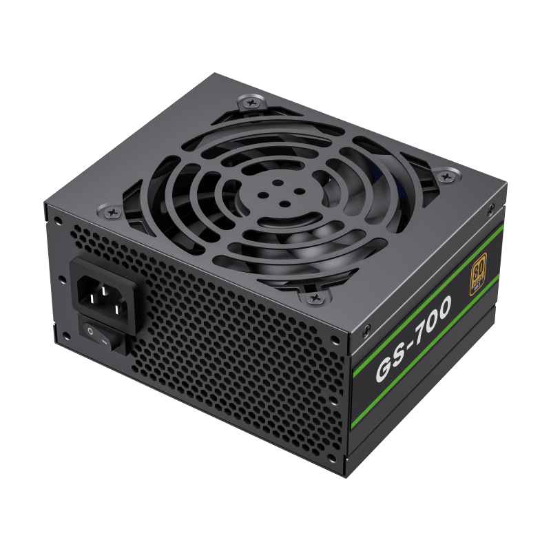 Fuente de Poder GameMax GS-700 Black SFX 80 Plus