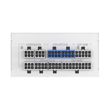 Fuente de Poder GameMax GS-700 White SFX 80 Plus