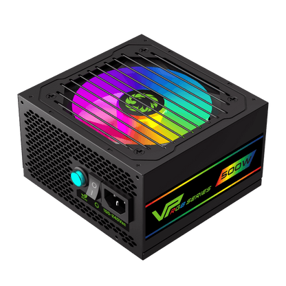Fuente de Poder Gamemax 500W RGB VP-500-RGB 80+ Bronze (OPEN BOX)