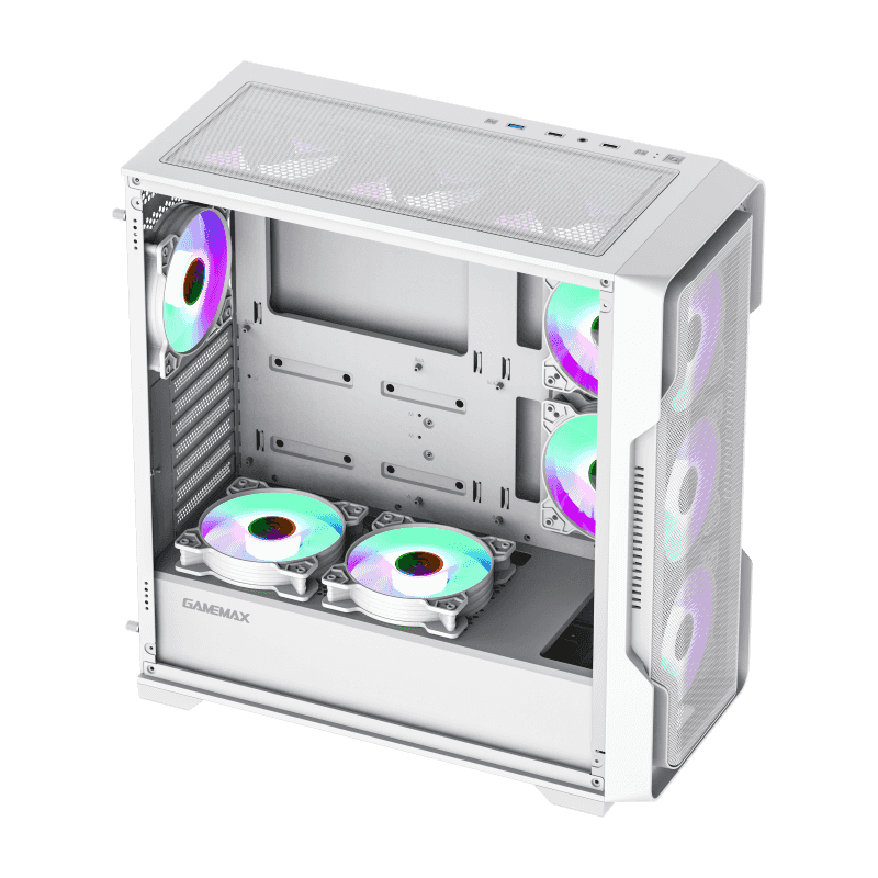 Gabinete Gamer Gamemax Siege White