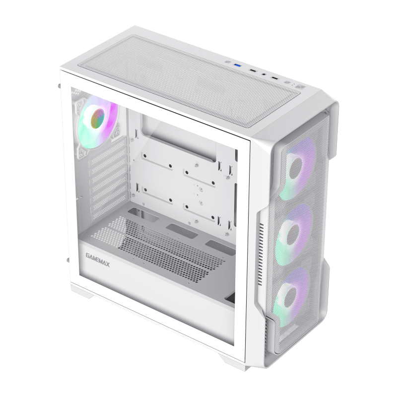 Gabinete Gamer Gamemax Siege White