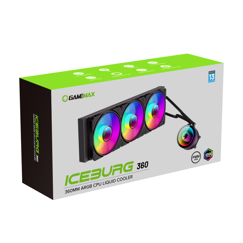 Watercooling Gamemax Iceburg 360 Infinity