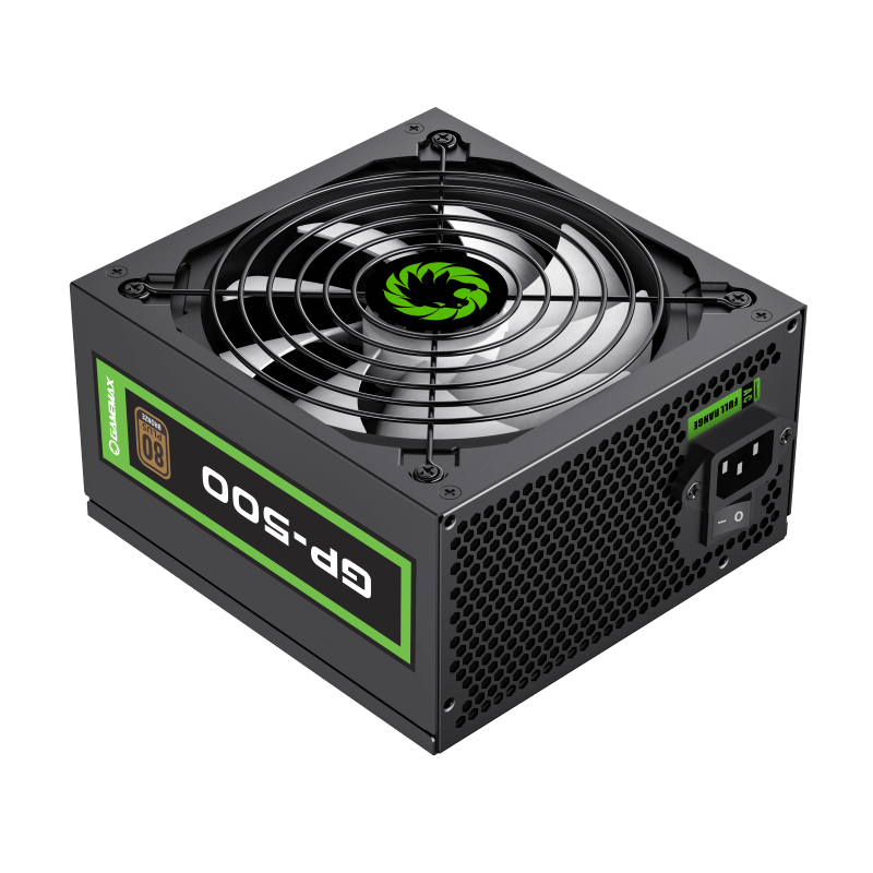 Fuente de Poder GameMax GP-500 de 500W (80+ Bronce, ATX)